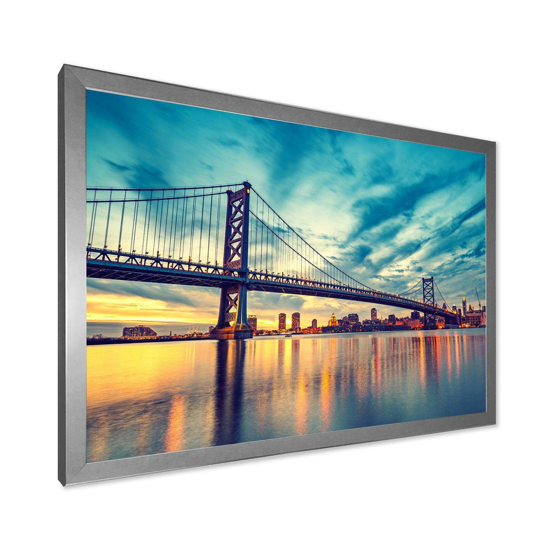 Ben Franklin Bridge in Philadelphia