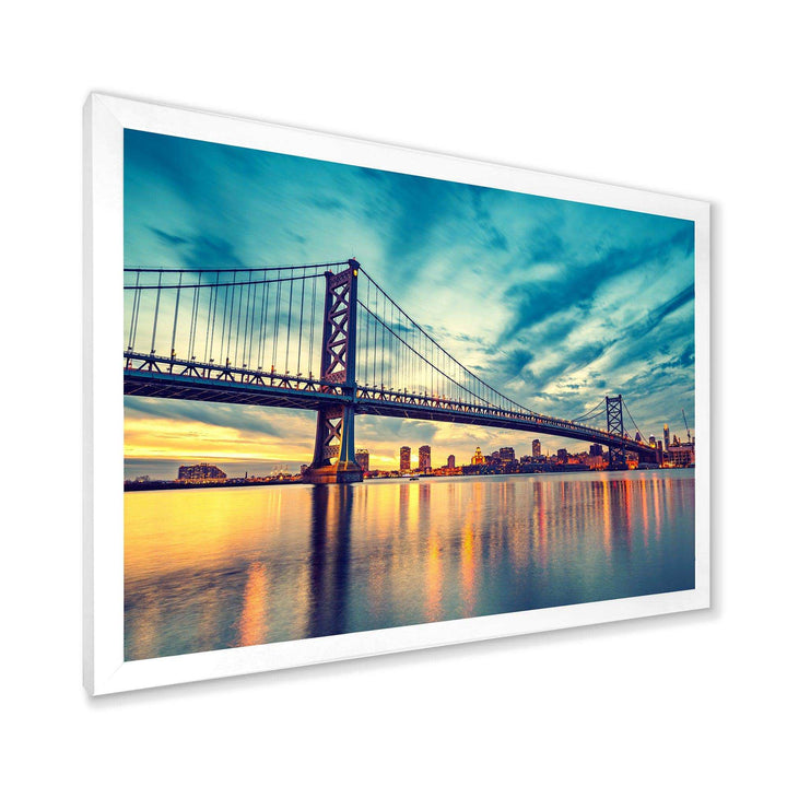 Ben Franklin Bridge in Philadelphia