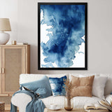 Abstract Classic Blue III Canvas Canvas