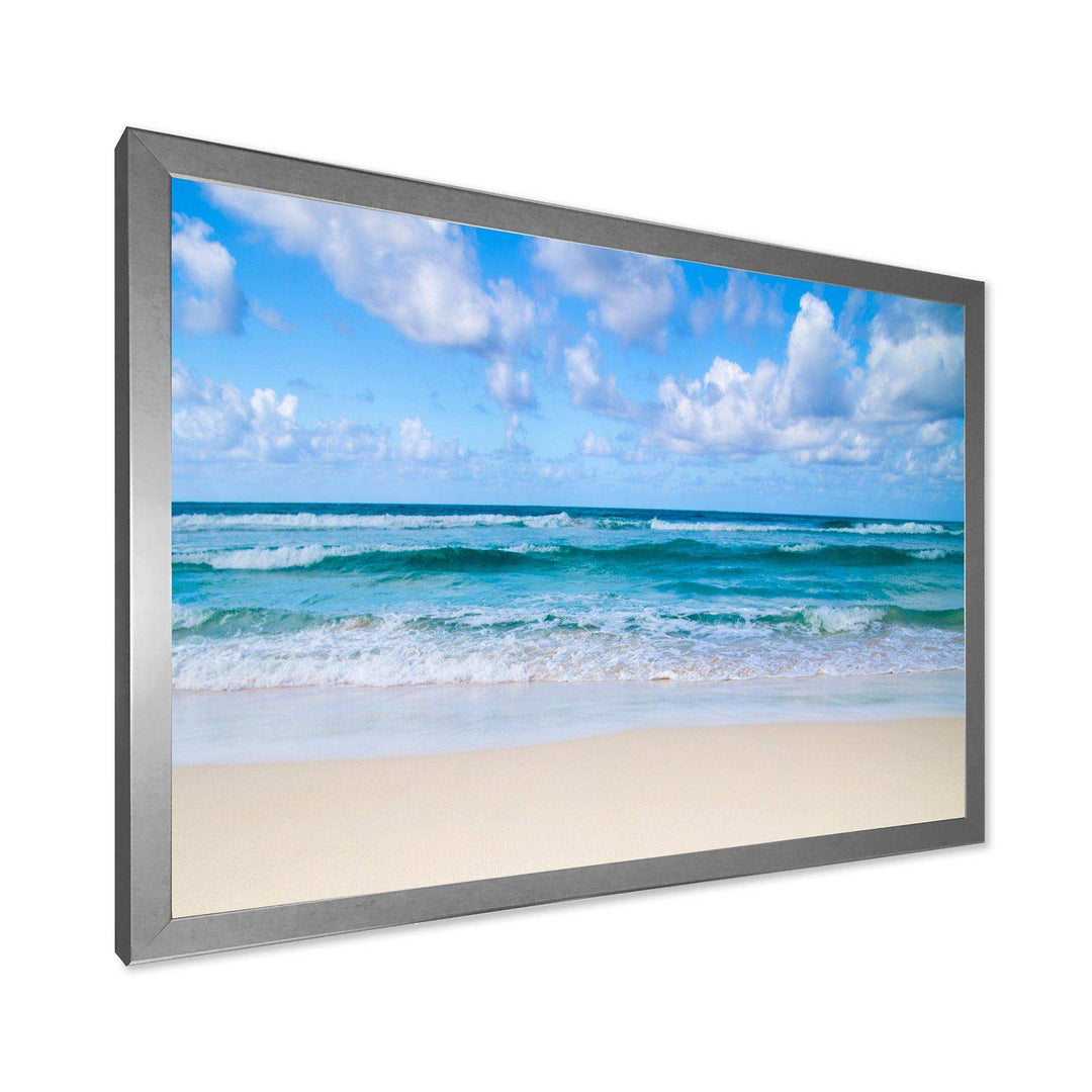 Serene Blue Tropical Beach