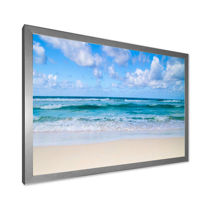 Serene Blue Tropical Beach