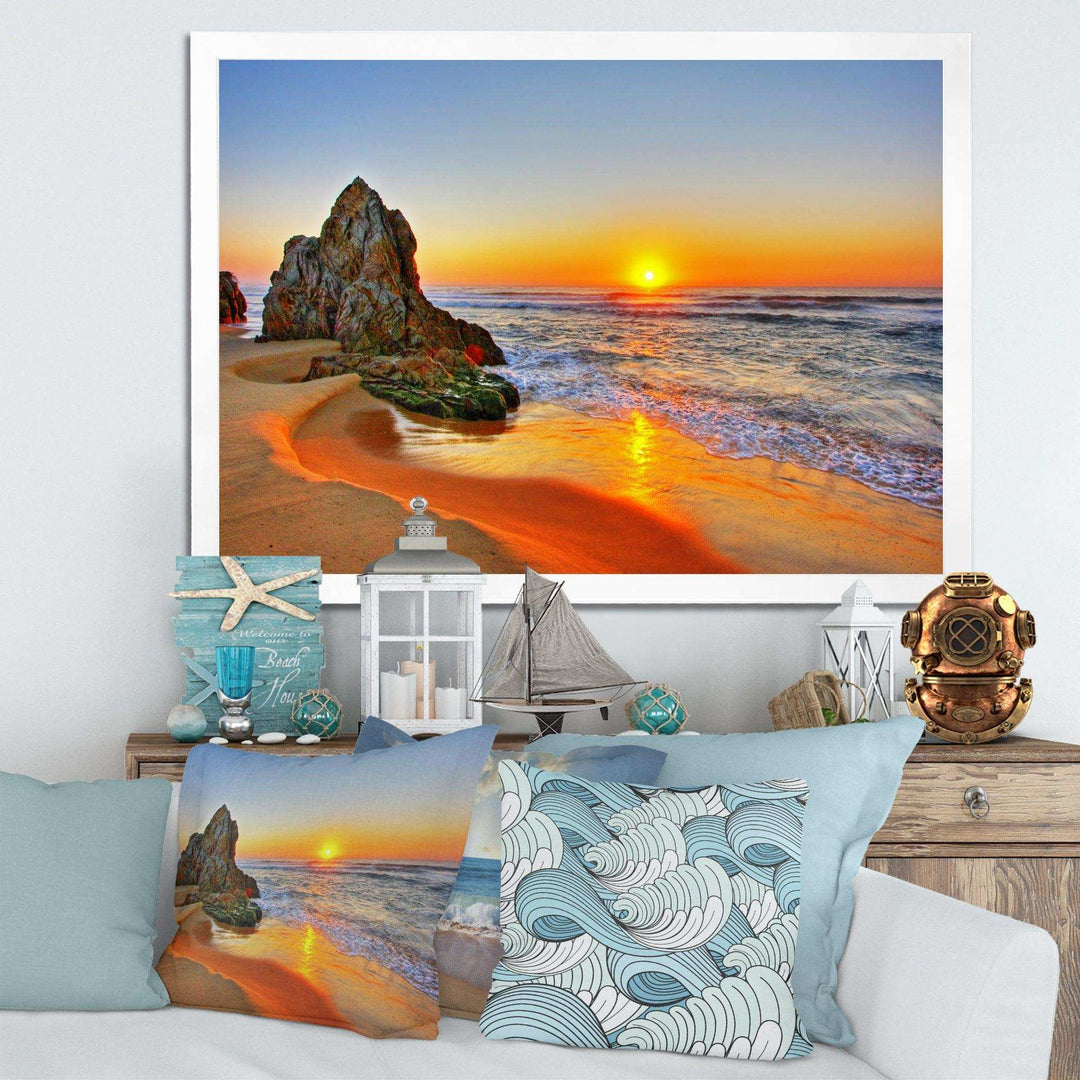 Beautiful Sunrise by Beach in Tathra