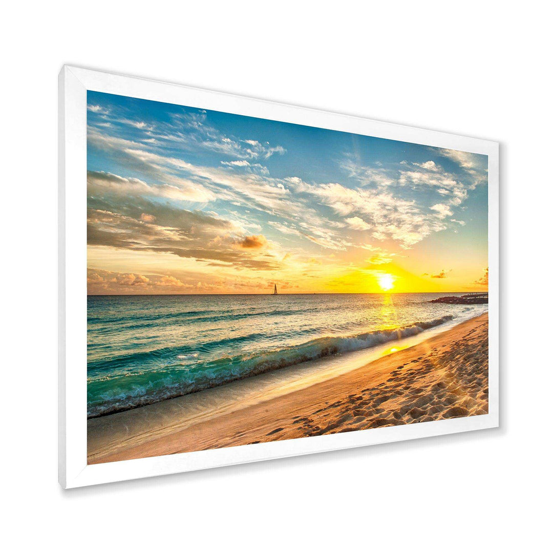 White Beach in Island of Barbados