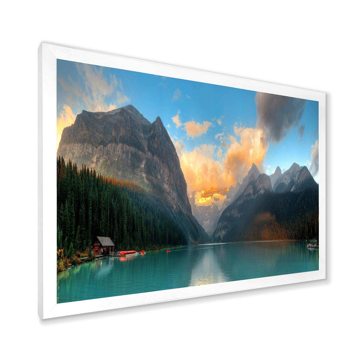 Lake Louise Sunrise Banff Park