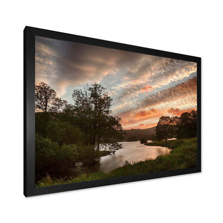 Sunset over Rydal Waters