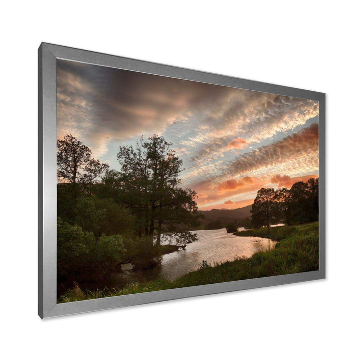 Sunset over Rydal Waters