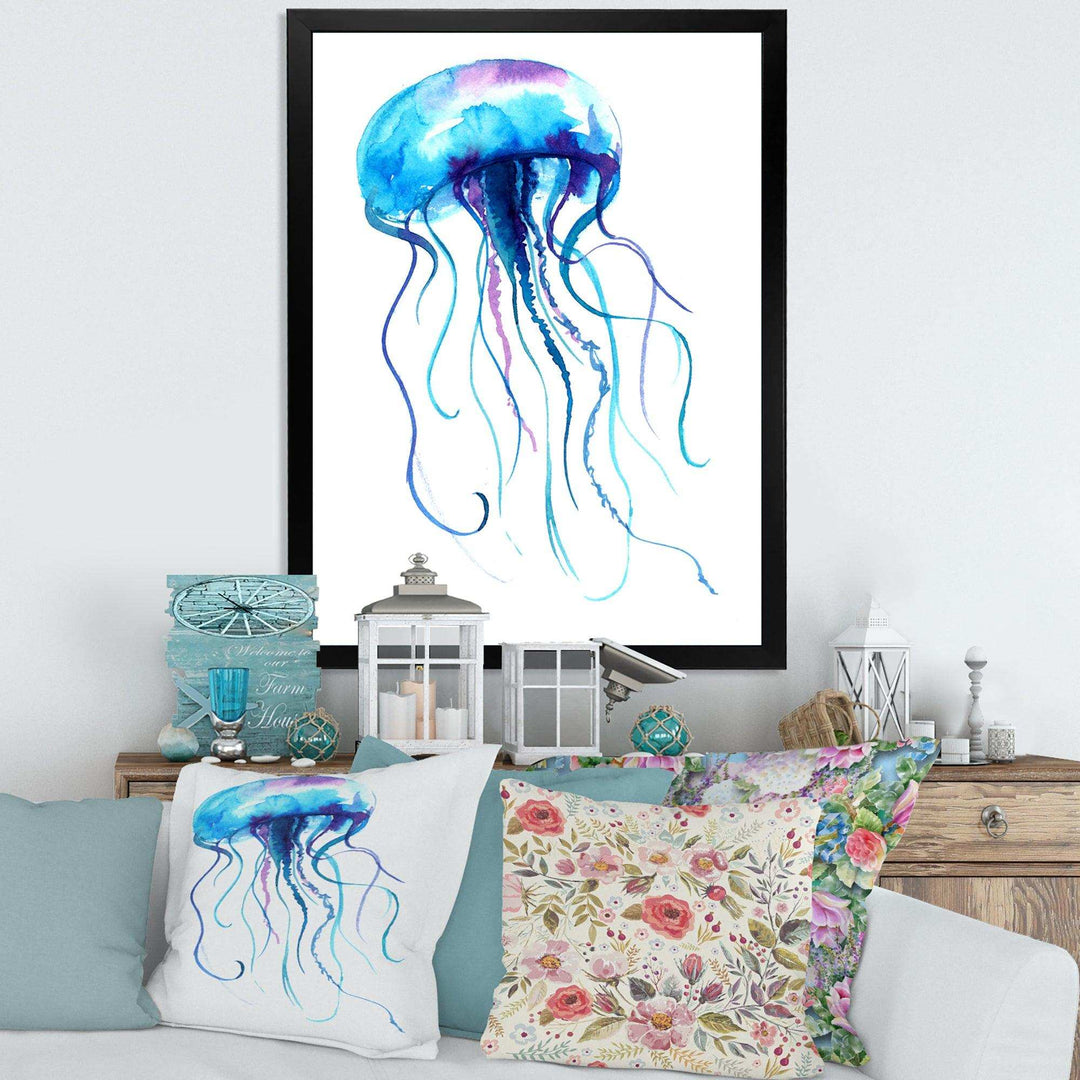 Large Light Blue Jellyfish