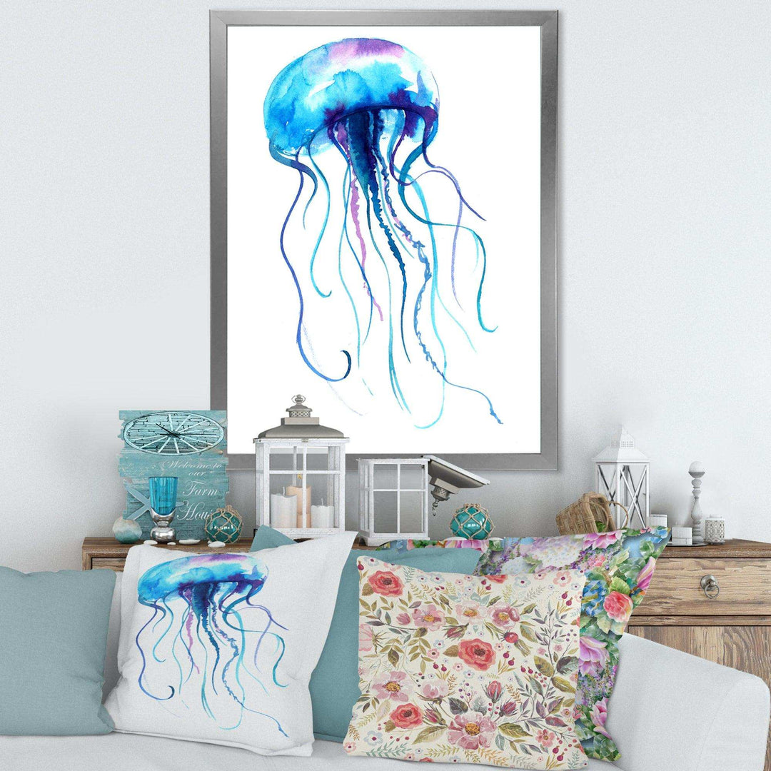 Large Light Blue Jellyfish
