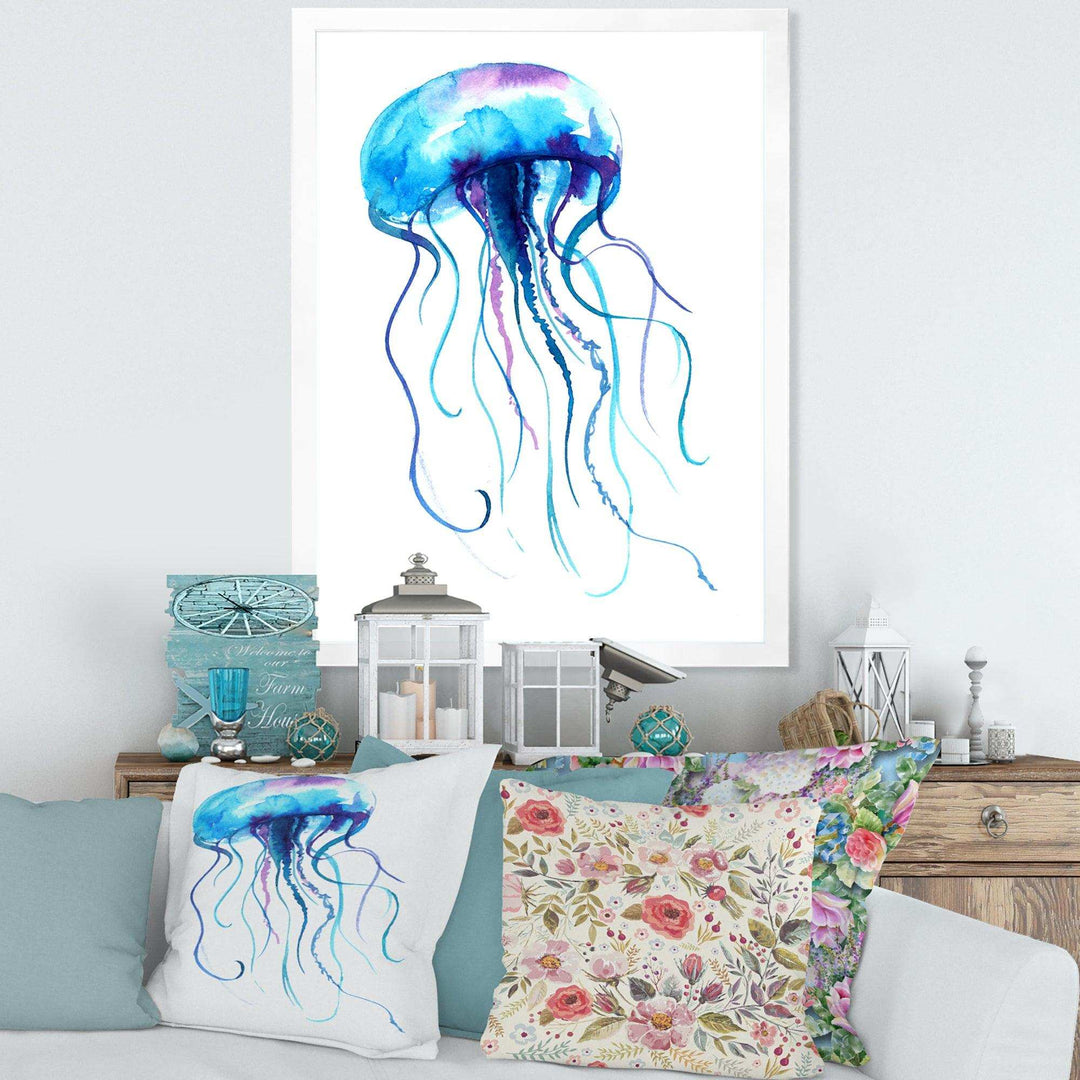 Large Light Blue Jellyfish