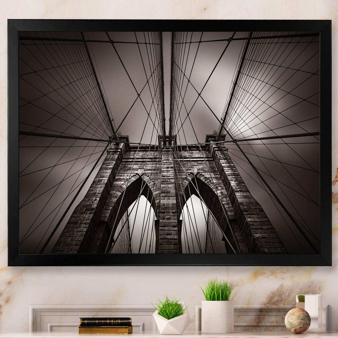 Brooklyn Bridge in NYC USA