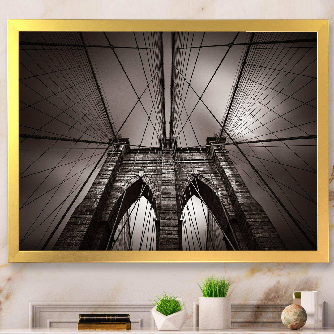 Brooklyn Bridge in NYC USA