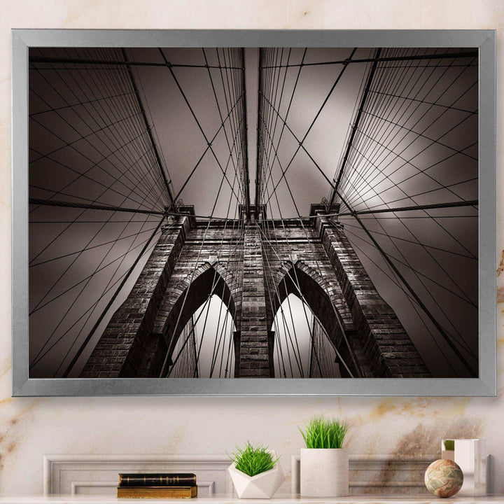Brooklyn Bridge in NYC USA