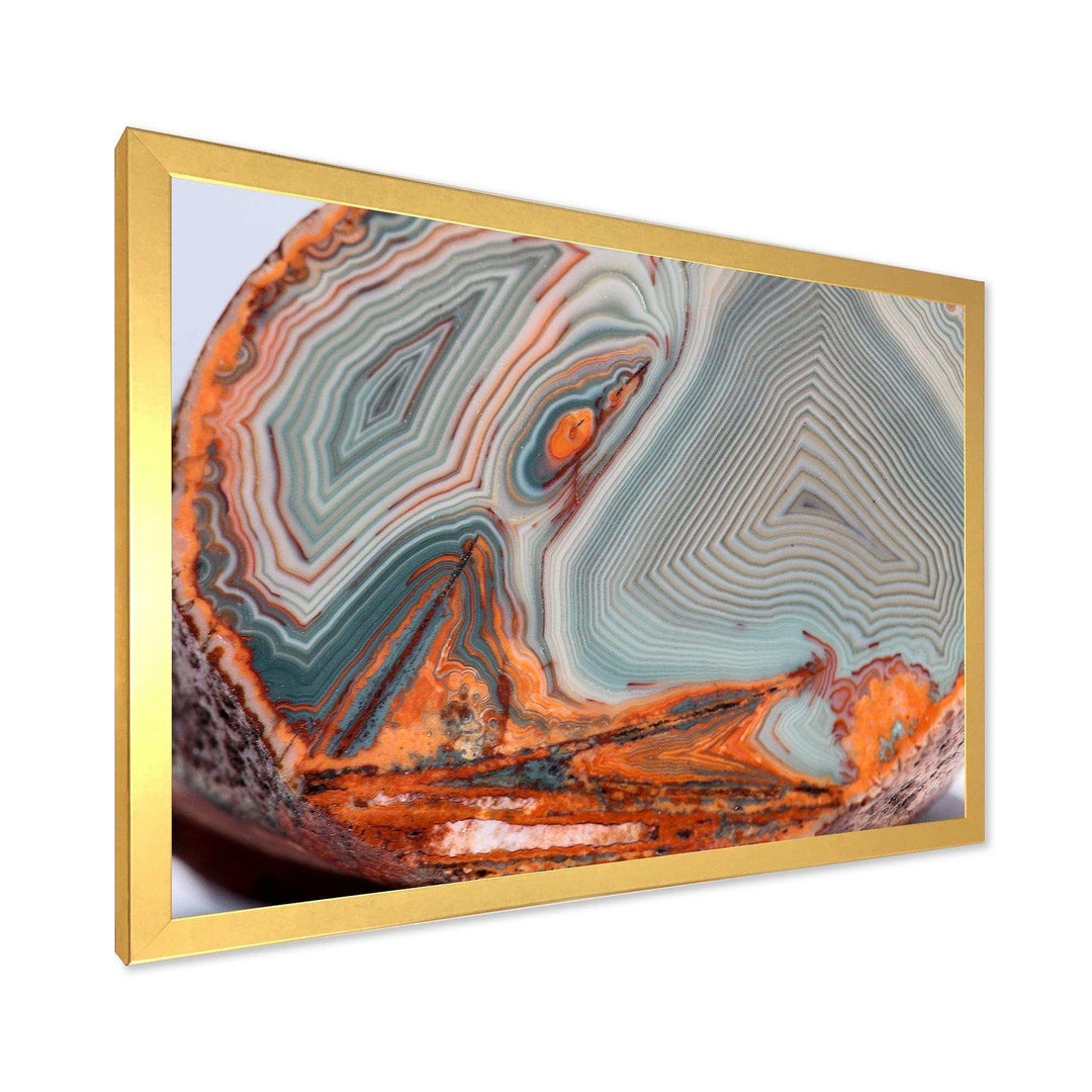 Beautiful Lake Superior Agate - Stone-geode Living Room Wall Decor