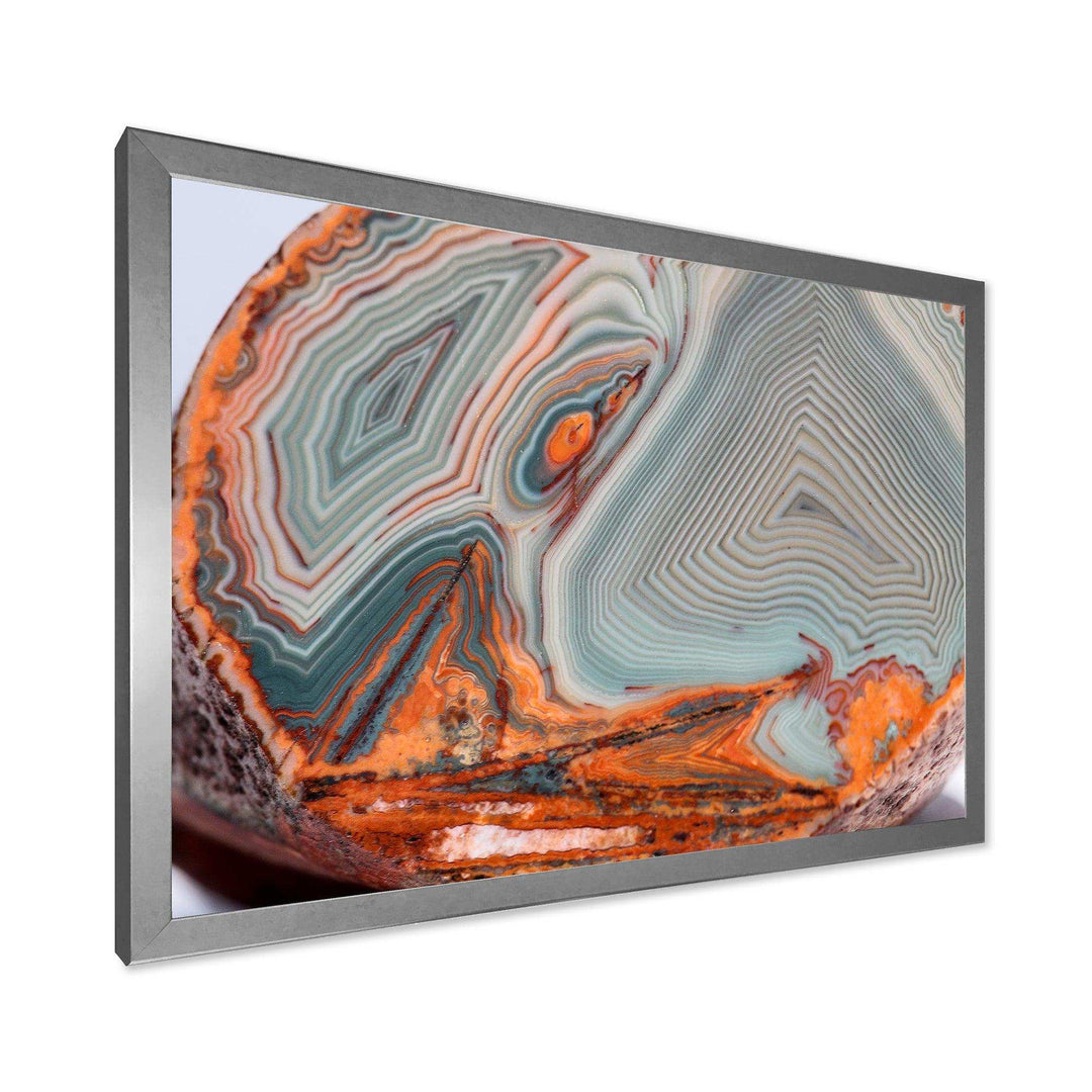 Beautiful Lake Superior Agate - Stone-geode Living Room Wall Decor