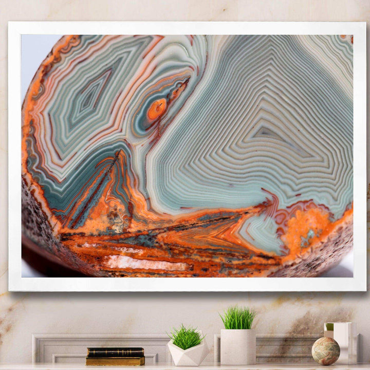 Beautiful Lake Superior Agate - Stone-geode Living Room Wall Decor