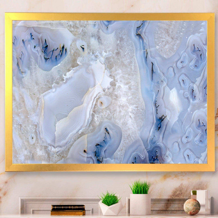 Agate Stone Background - Modern Wall Art Prints