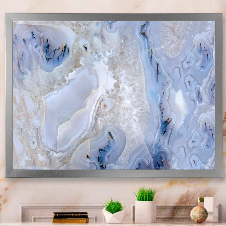 Agate Stone Background - Modern Wall Art Prints