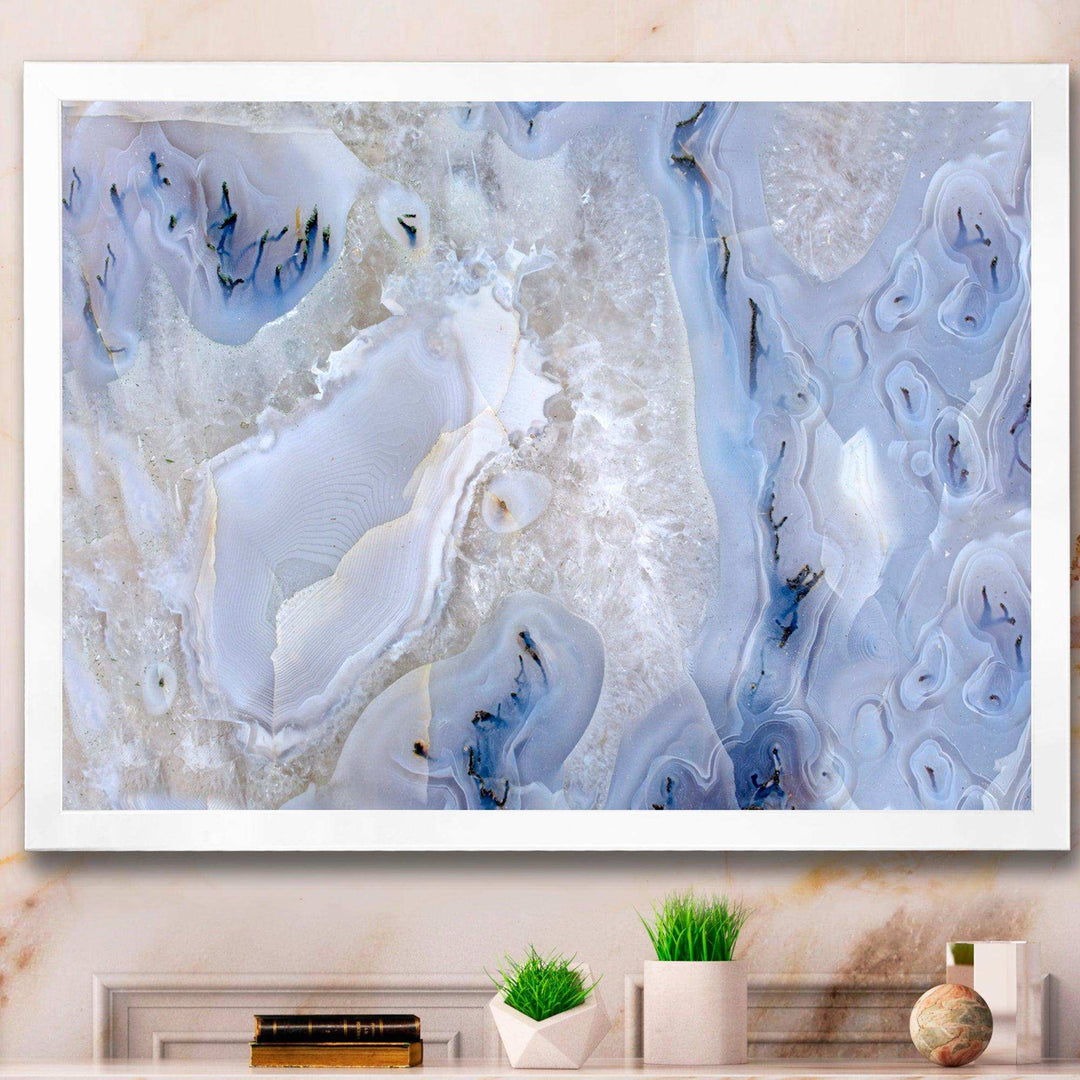 Agate Stone Background - Modern Wall Art Prints
