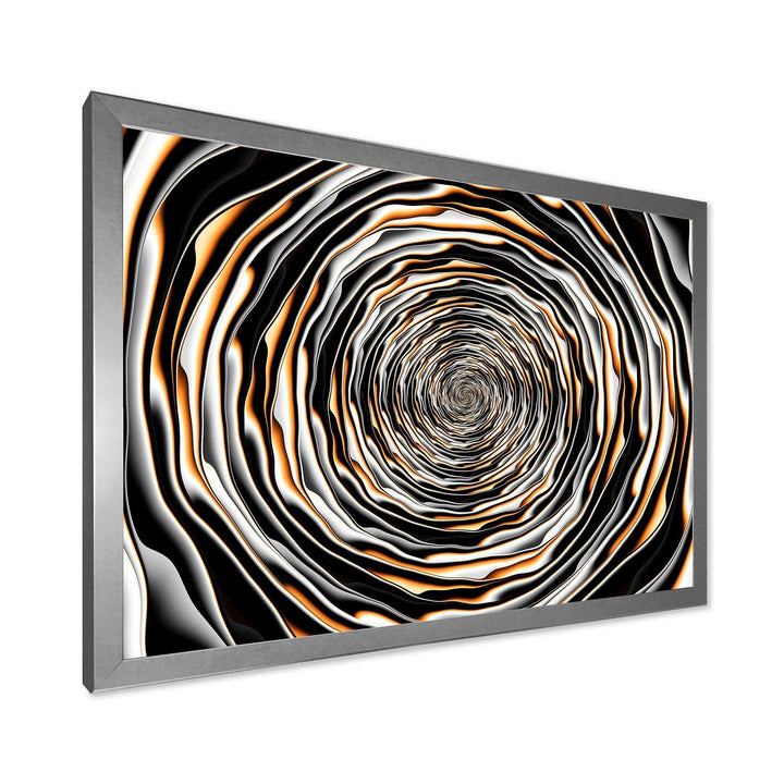 Fractal Rotating Abstract Design - Modern Bedroom Wall Art