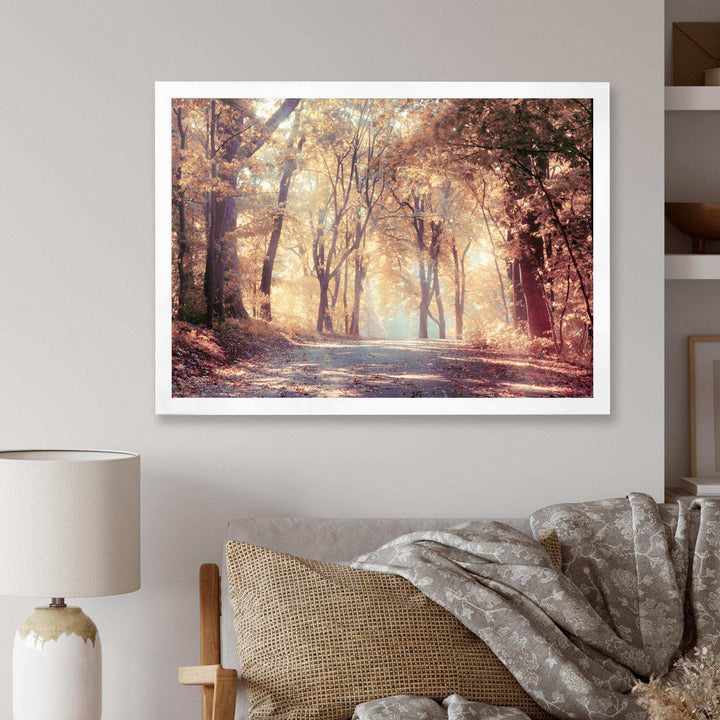 Golden Autumn Beautiful Forest