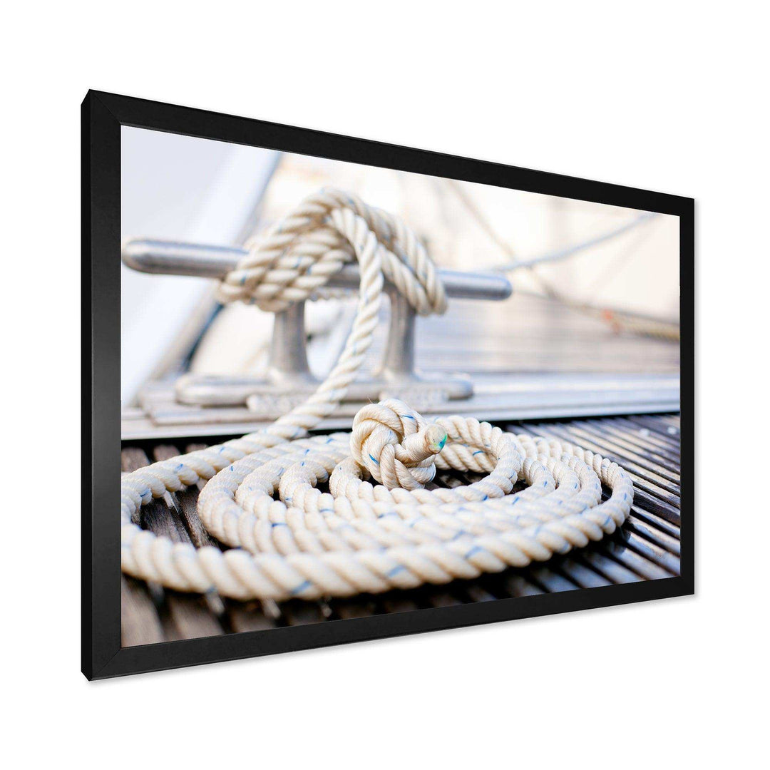 White Nautical Mooring Rope