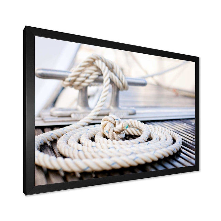 White Nautical Mooring Rope