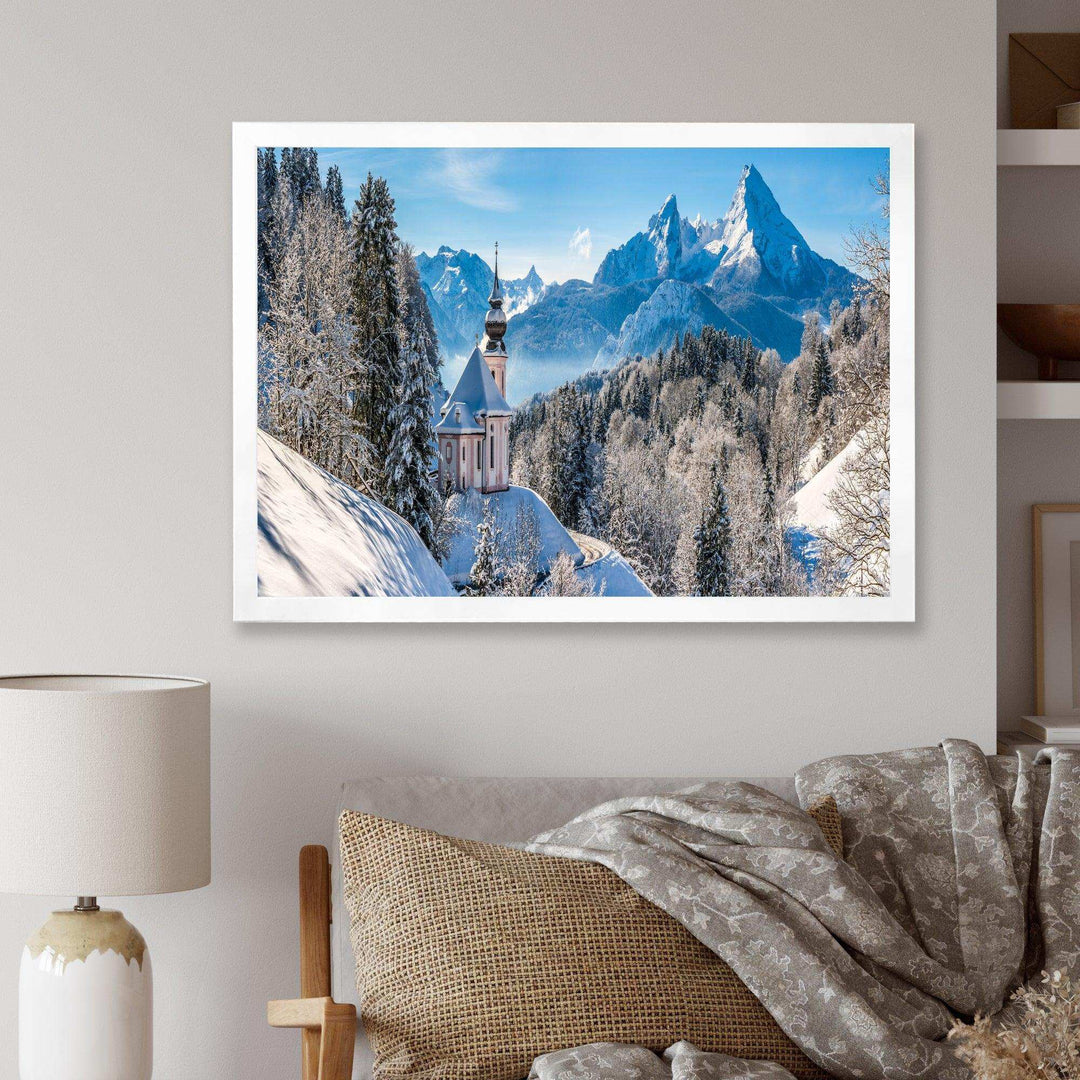 Winter in the Bavarian Alps