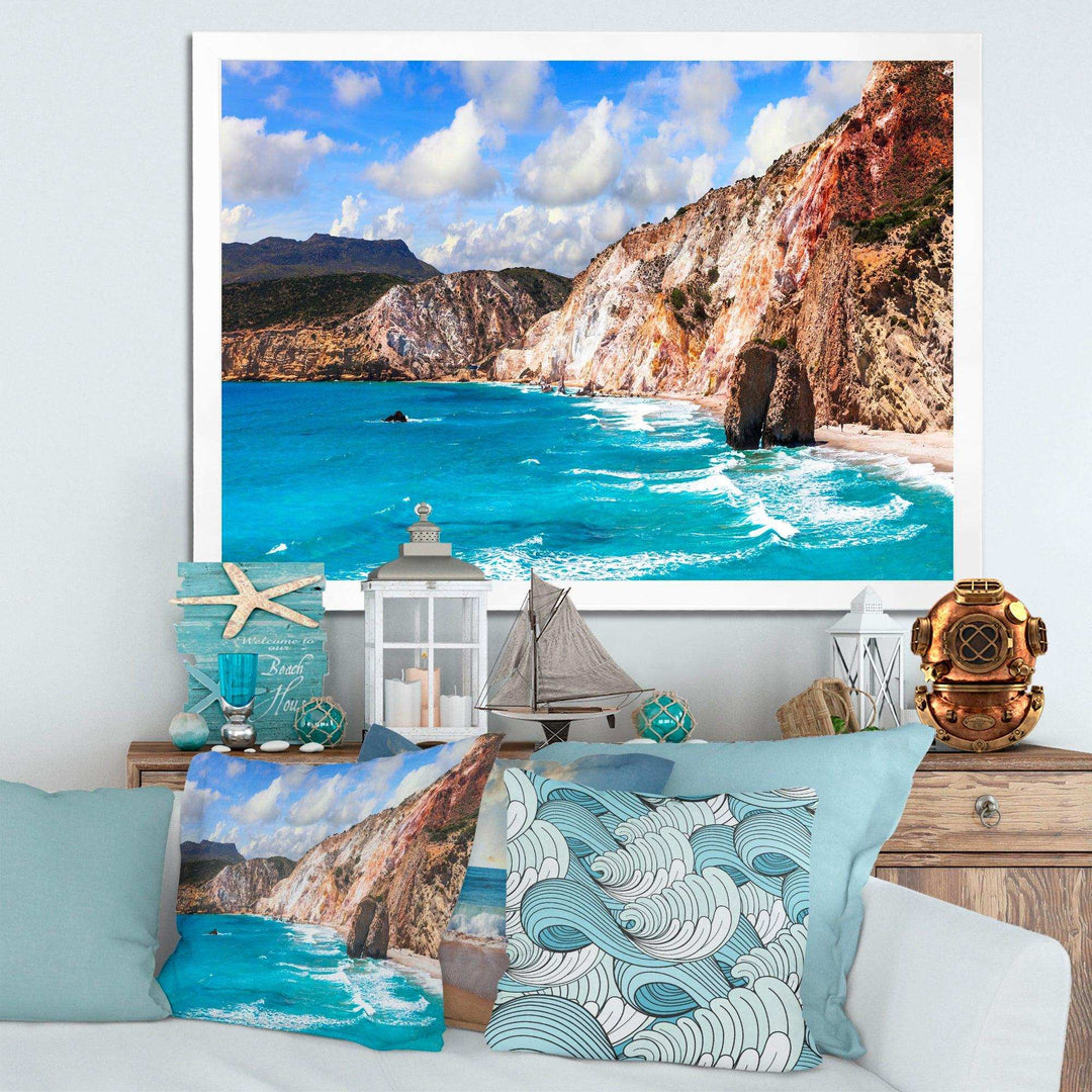 Greek Islands Scenic Beaches