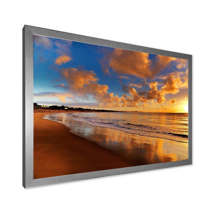 Colorful Sunset on the Beach