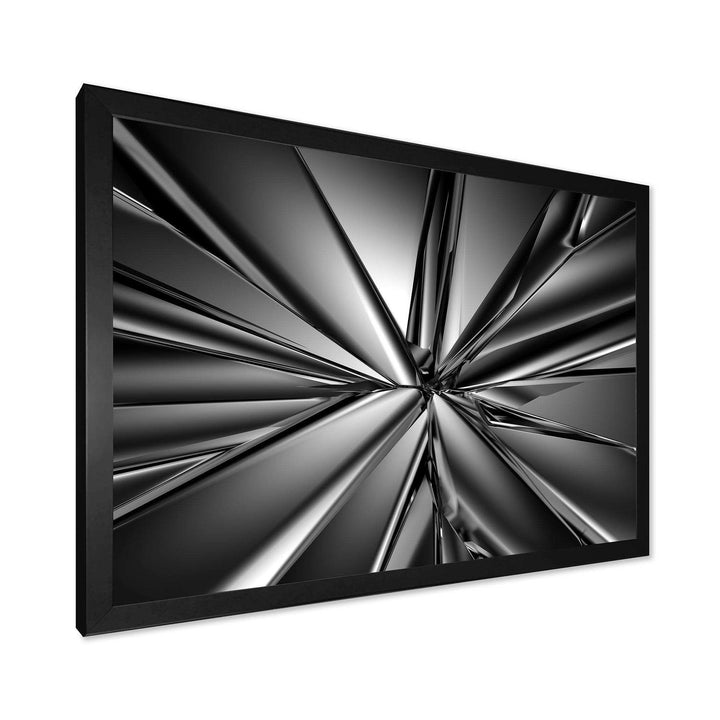 Futuristic Crystal Background - Modern Wall Art Prints