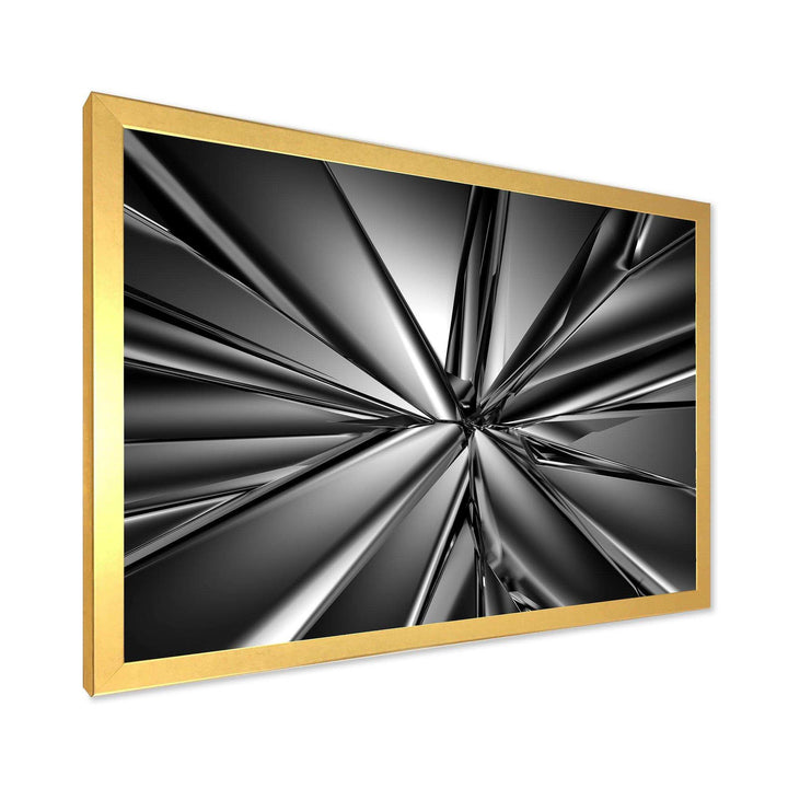 Futuristic Crystal Background - Modern Wall Art Prints