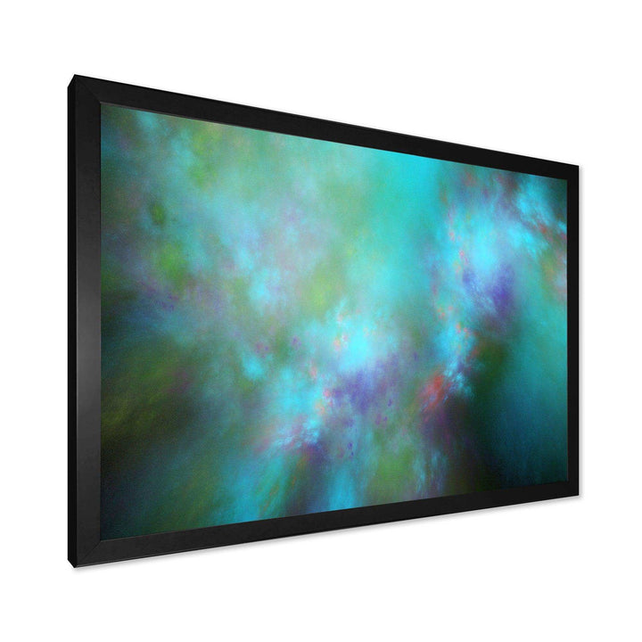 Perfect Blue Starry Sky - Modern Living Room Wall Decor