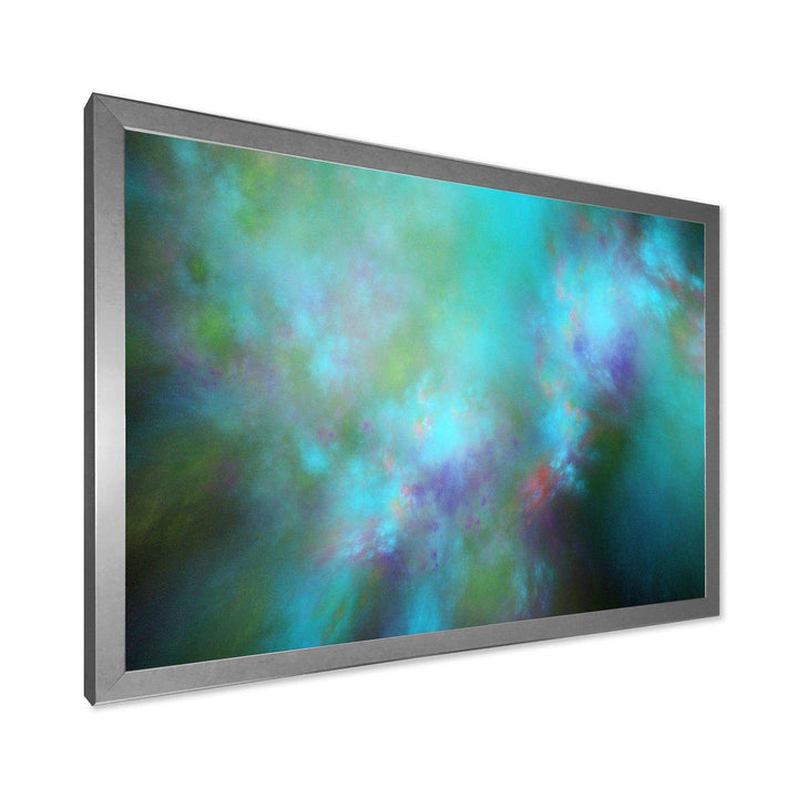 Perfect Blue Starry Sky - Modern Living Room Wall Decor