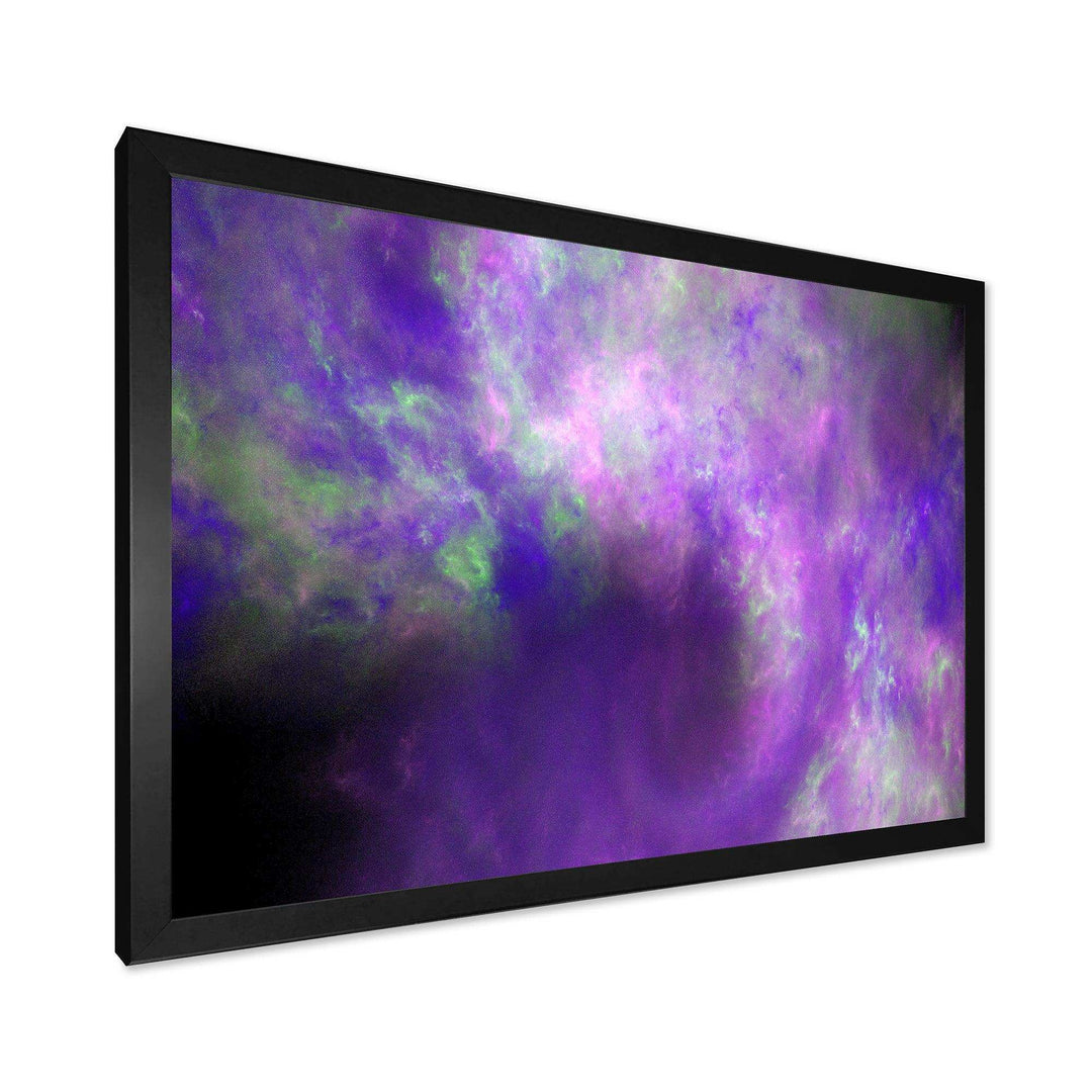 Perfect Light Purple Starry Sky - Modern Wall Art Prints