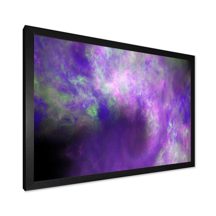 Perfect Light Purple Starry Sky - Modern Wall Art Prints