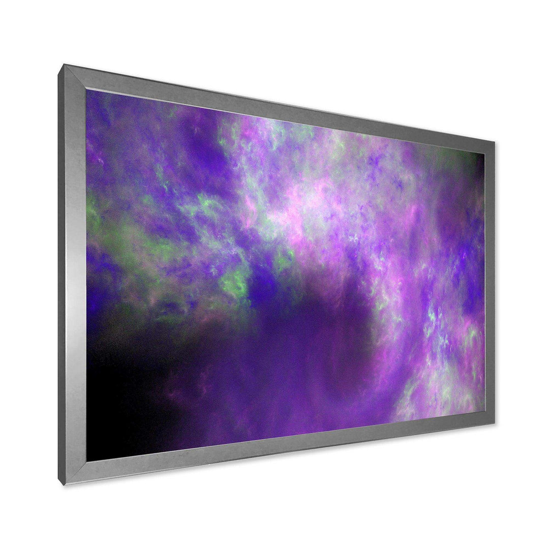 Perfect Light Purple Starry Sky - Modern Wall Art Prints