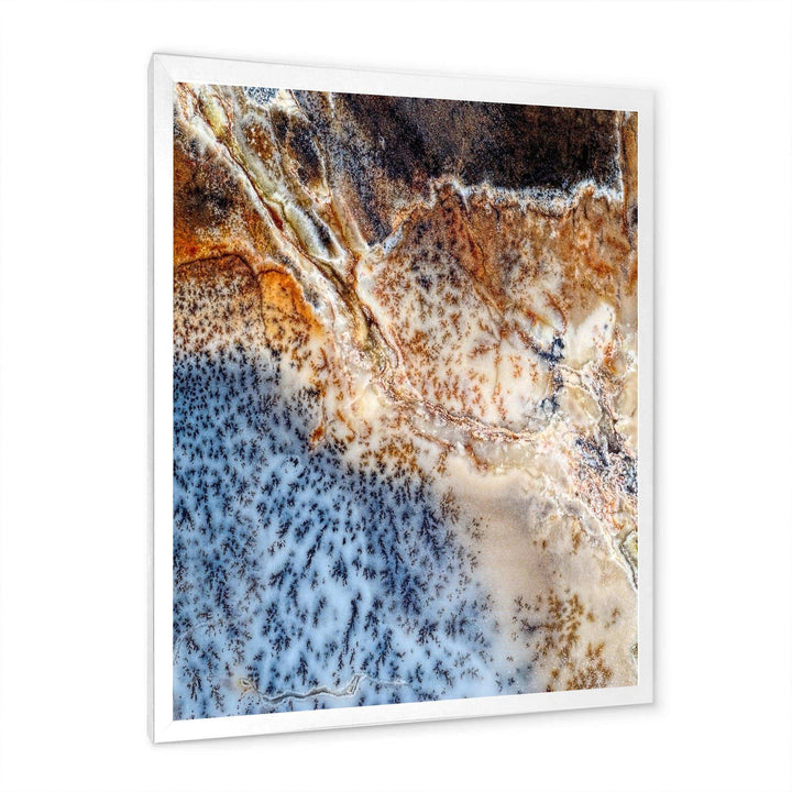 Moss Agate spotted - Modern Canvas Wall Art