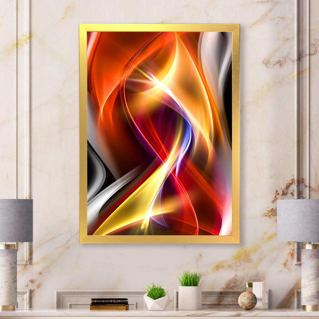 Ornament Gray - Modern Canvas Wall Art