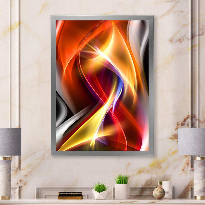 Ornament Gray - Modern Canvas Wall Art