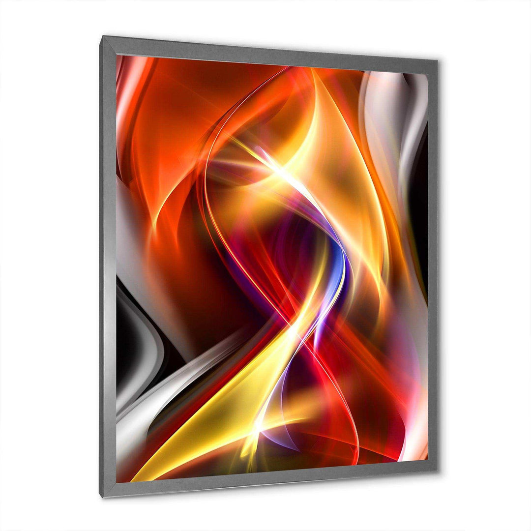 Ornament Gray - Modern Canvas Wall Art
