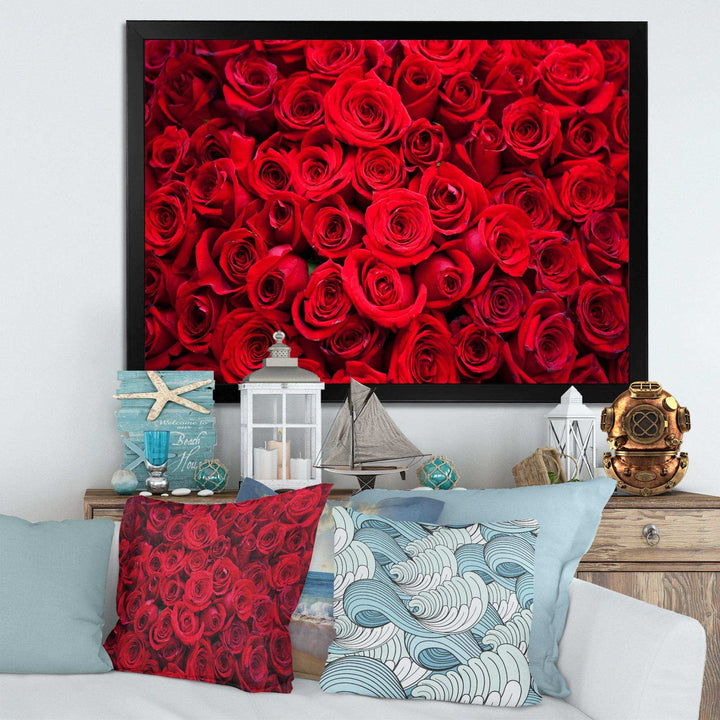 Winter Red Rose