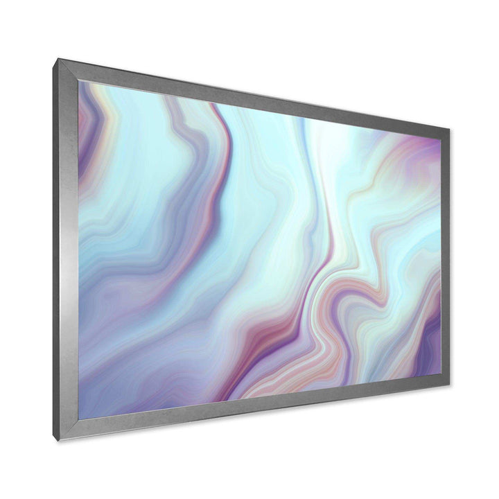 Marbled Liquid Agate Colours - Modern Bedroom Wall Art