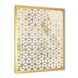 Yello and Golden Geometric Cubes