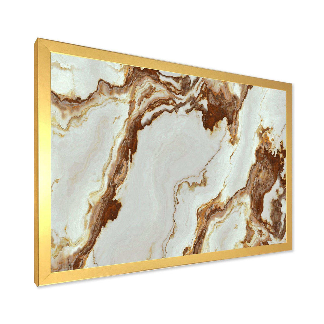 Natural Onyx Texture - Mid-Century Modern Bedroom Wall Art