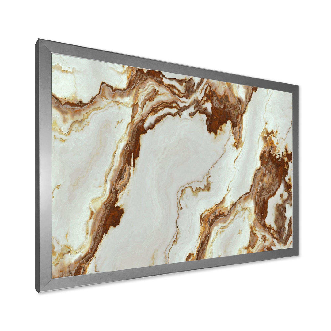 Natural Onyx Texture - Mid-Century Modern Bedroom Wall Art