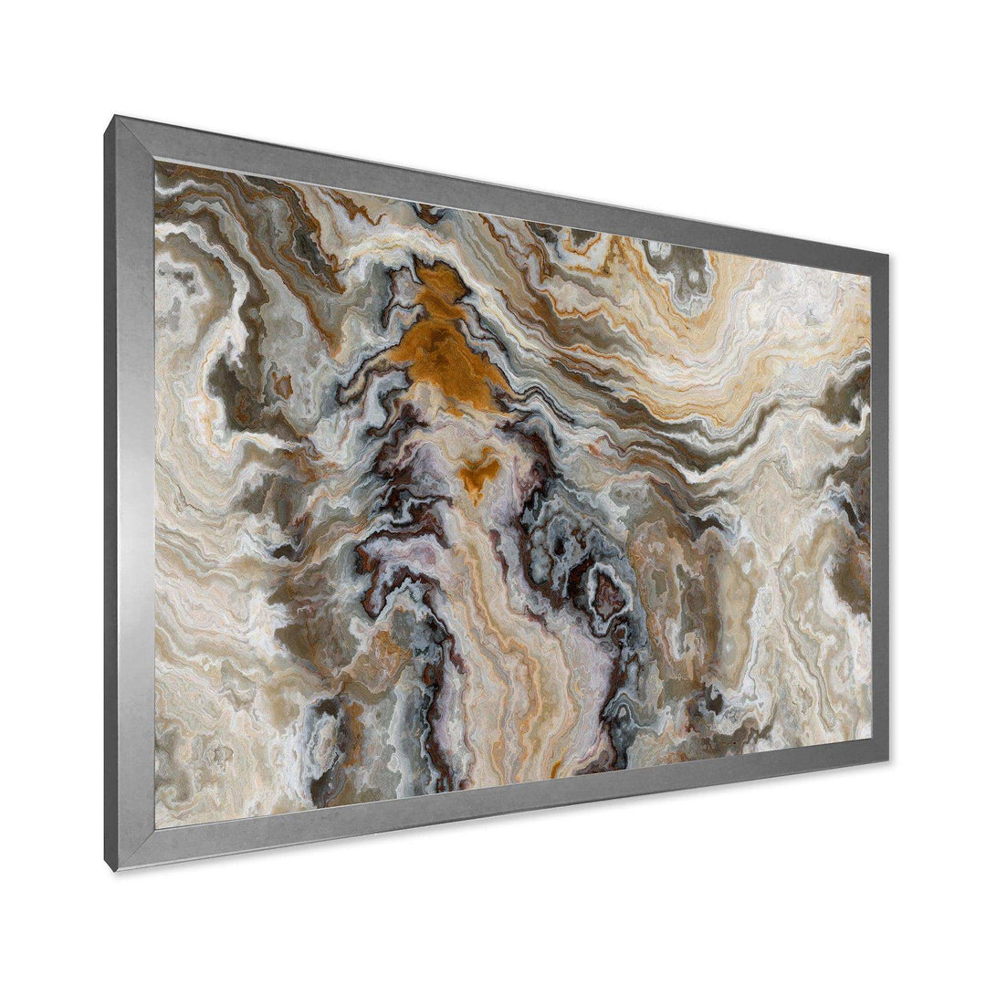 Onyx detail Composition - Mid-Century Modern Bedroom Wall Art