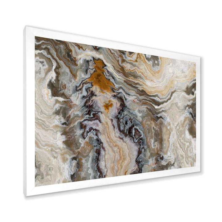 Onyx detail Composition - Mid-Century Modern Bedroom Wall Art