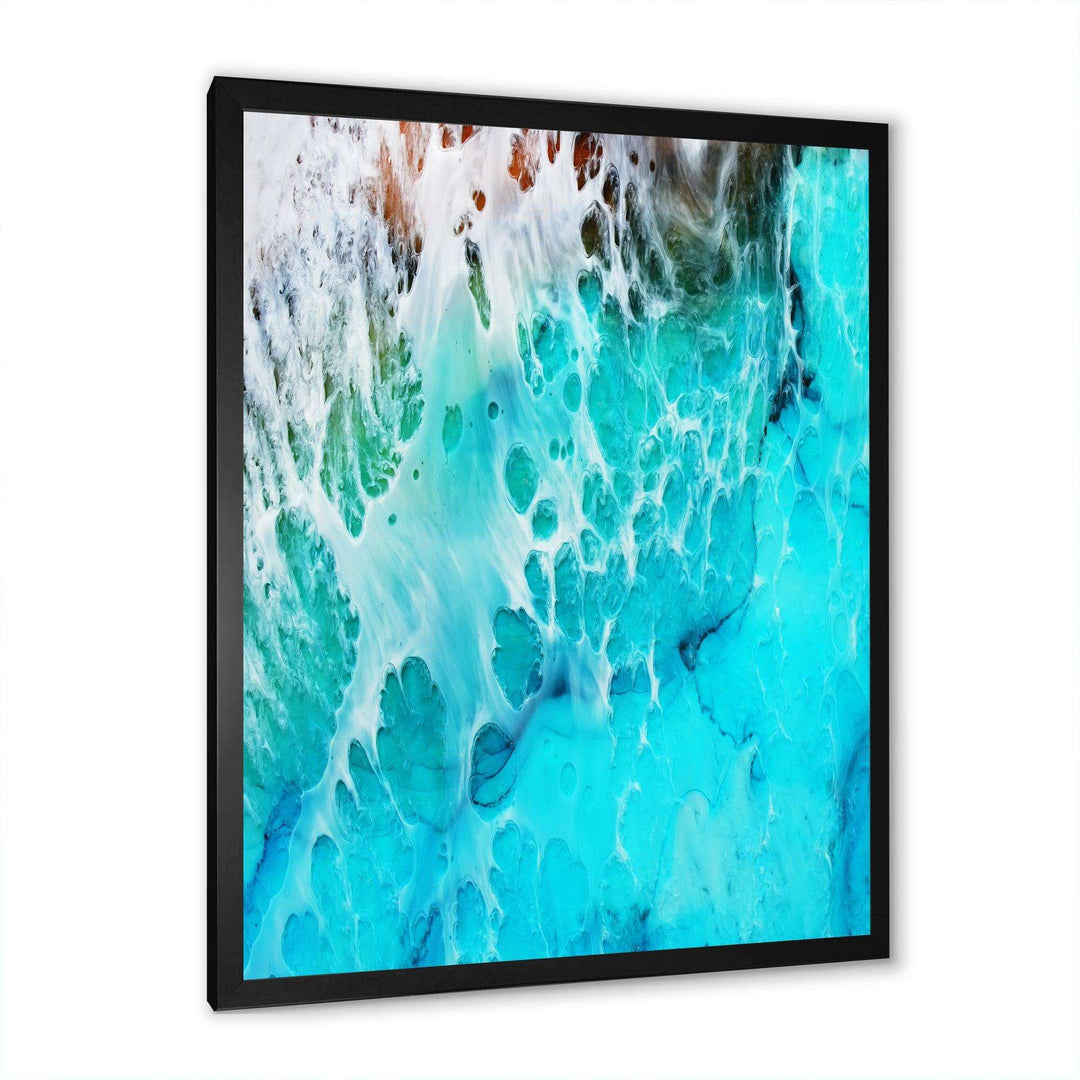 Waves Epoxy ResIn Art III - Modern Bedroom Wall Art