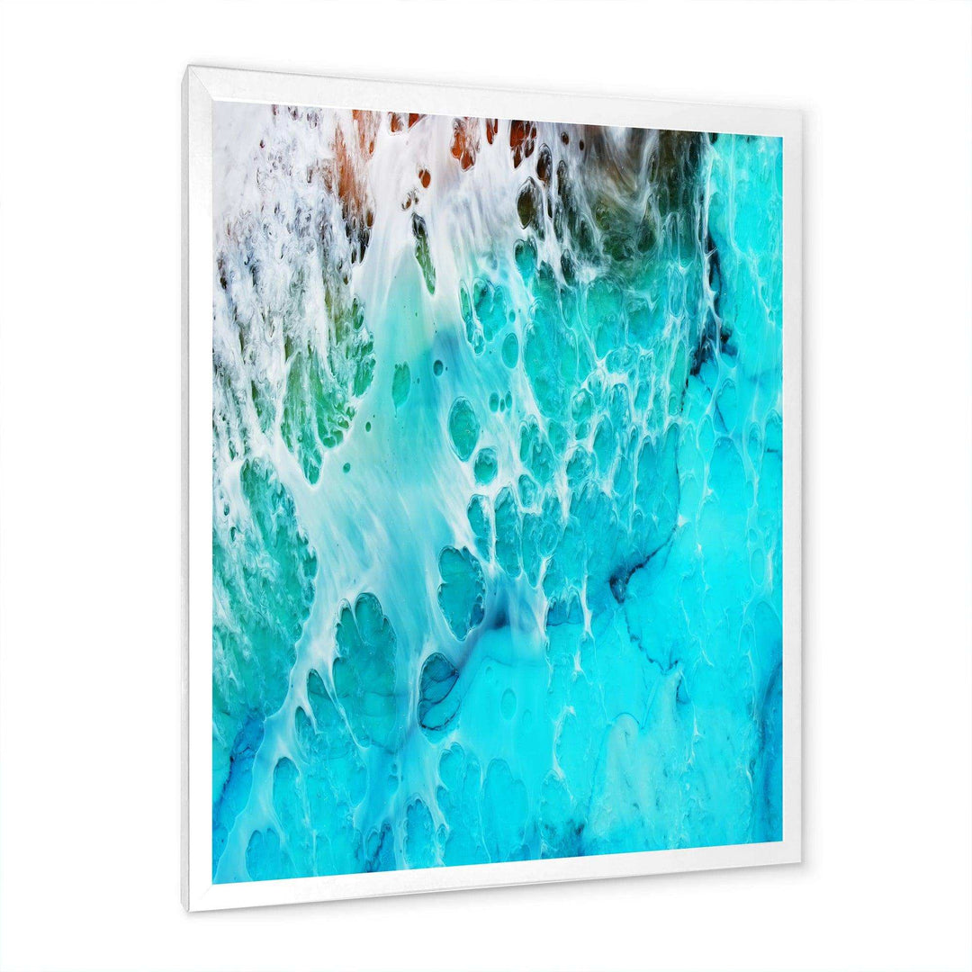 Waves Epoxy ResIn Art III - Modern Bedroom Wall Art