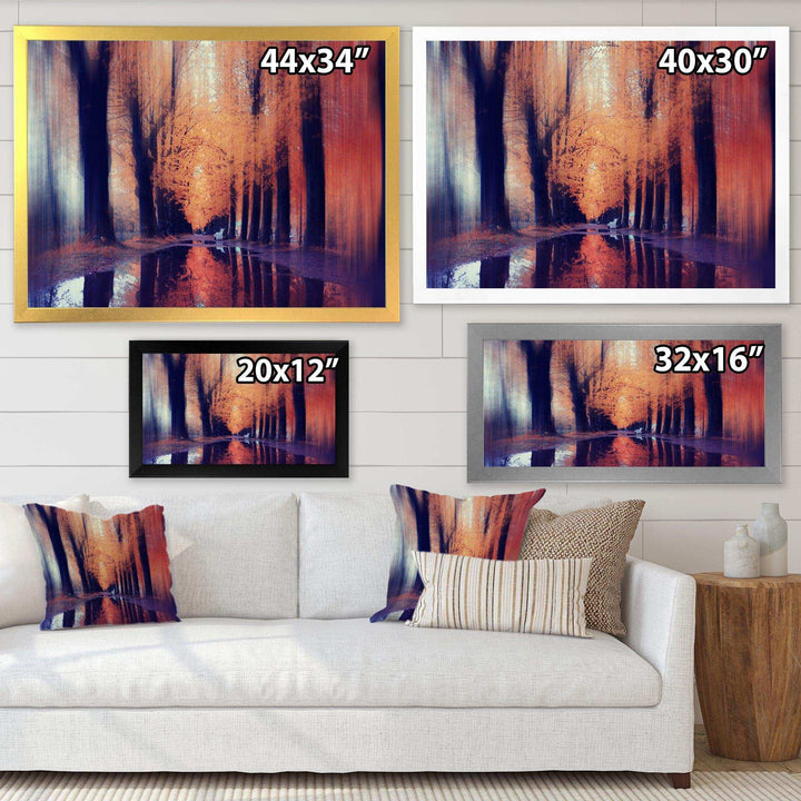 Autumn Colored Forest Treescape II